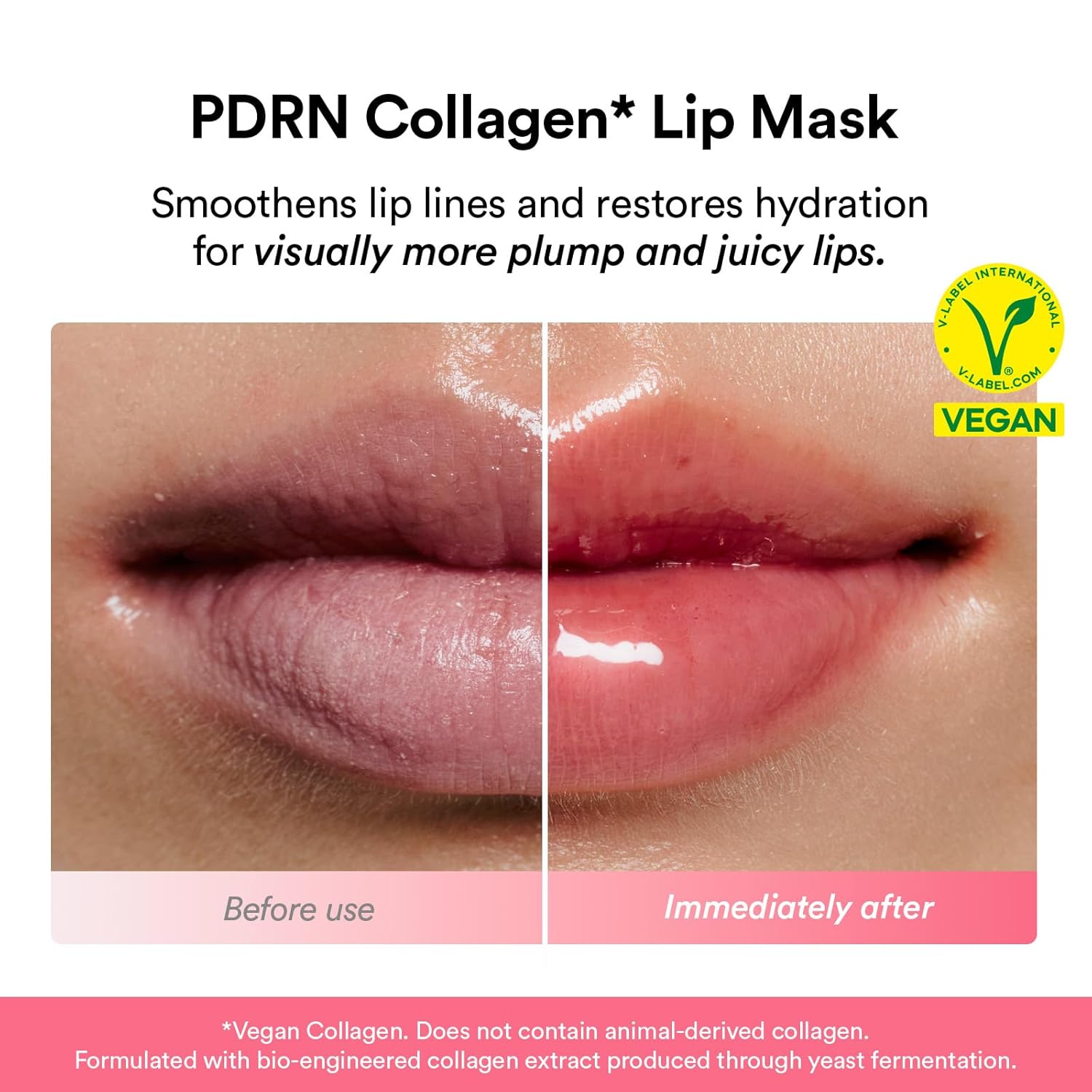 MASCARILLA DE LABIOS ABIB PDRN VEGAN COLLAGEN GLAZED JELLY ROSA 0.38 FL OZ - 3