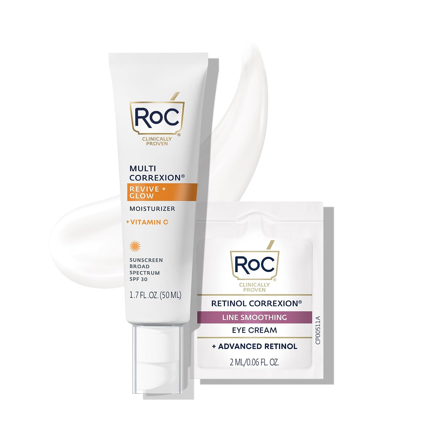 PROTECTOR SOLAR FACIAL ROC MULTI CORREXION VITAMINA C SPF 30 HIDRATANTE 1.7 OZ - 1