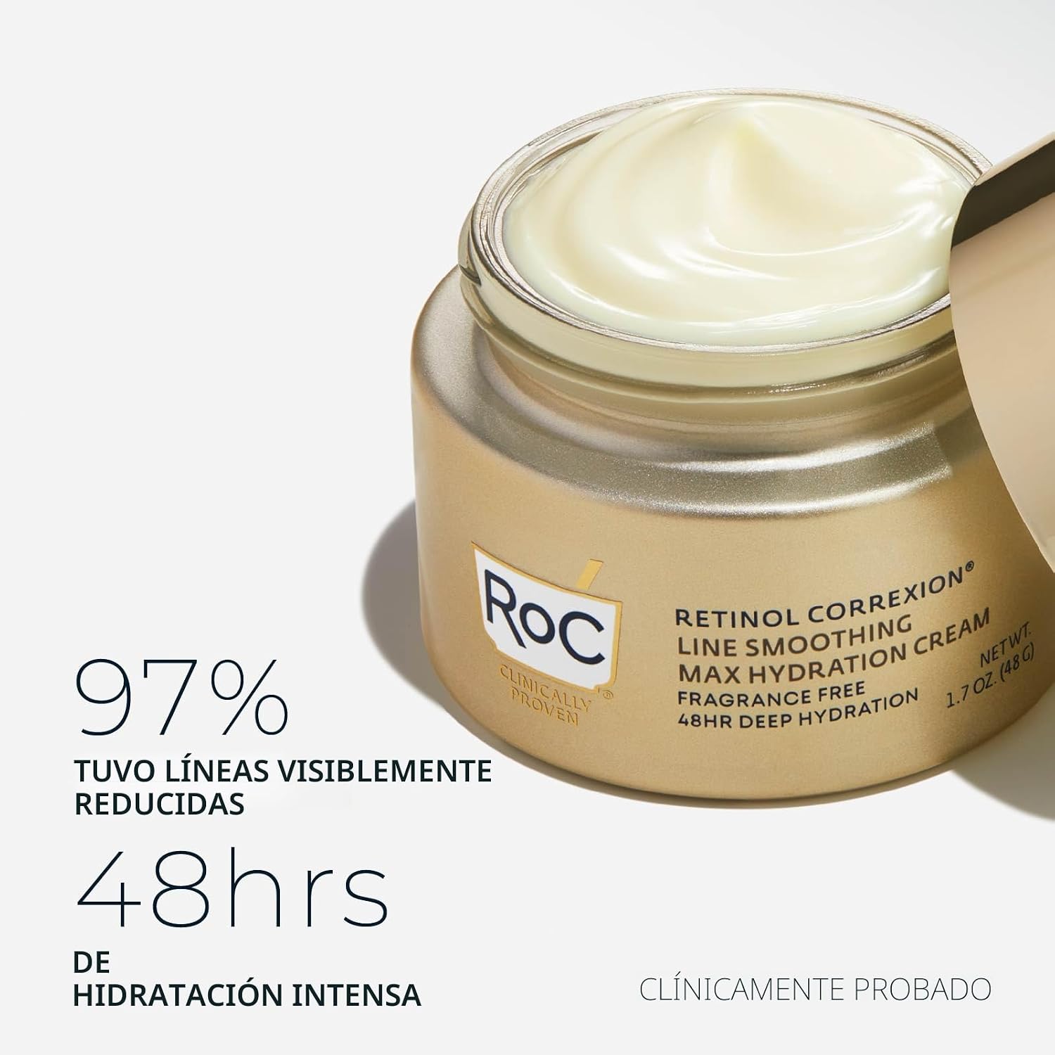 CREMA HIDRATANTE FACIAL ROC RETINOL CORREXION MAX DAILY SIN FRAGANCIA 1.7 OZ - 3