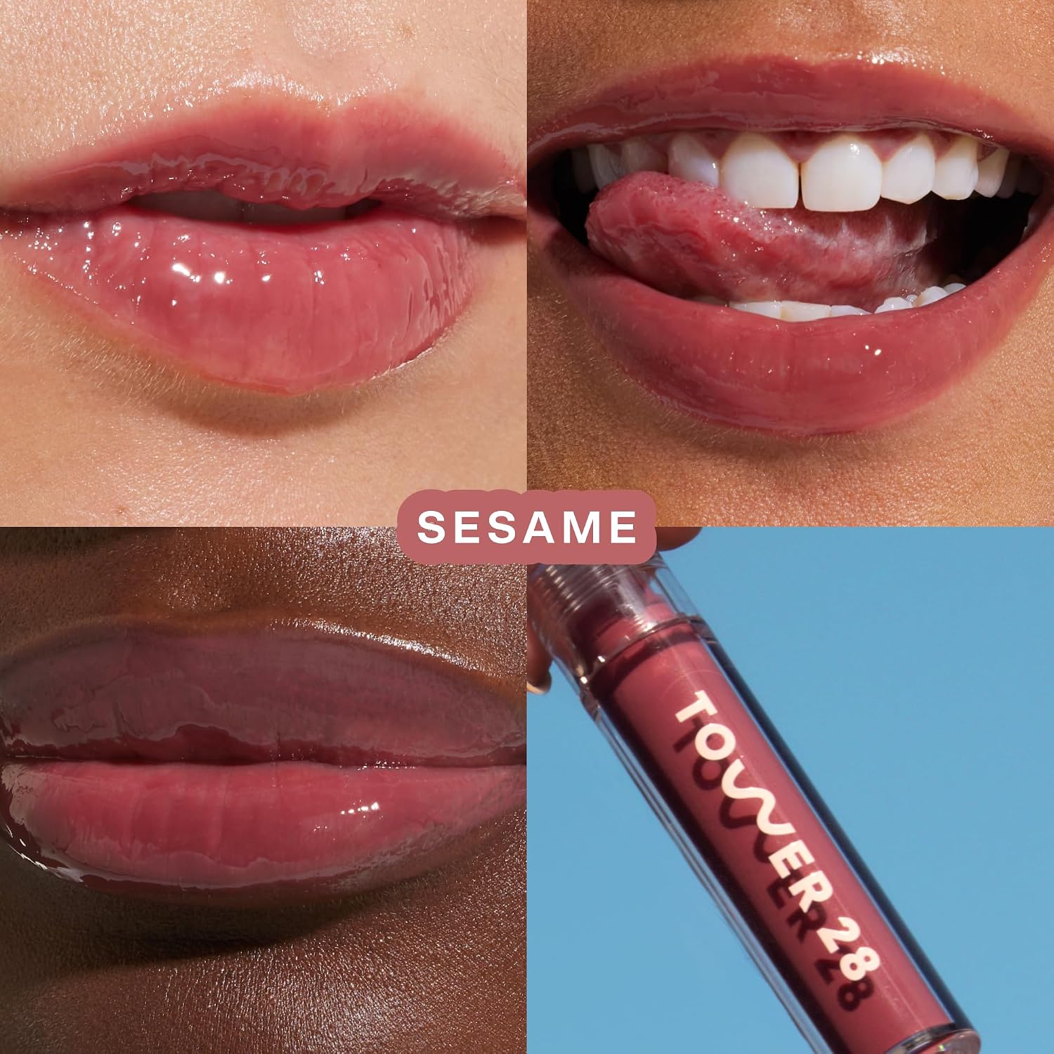 BRILLO LABIAL TOWER 28 SHINEON LIP GLOSS JELLY SESAME 0.13 OZ - 2