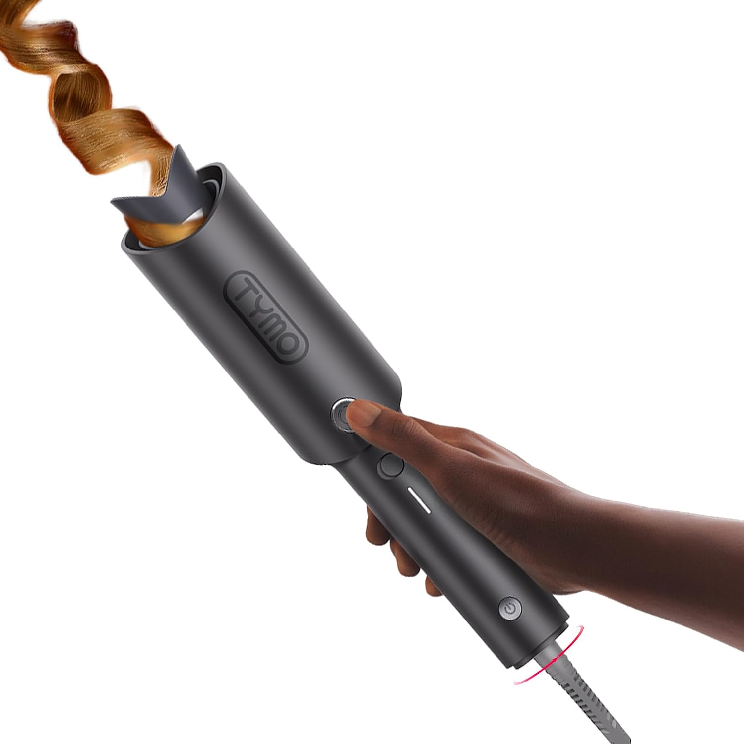 RIZADOR DE CABELLO AUTOMÁTICO ROTATORIO TYMO CURLPRO 1.25 PULGADAS - 1
