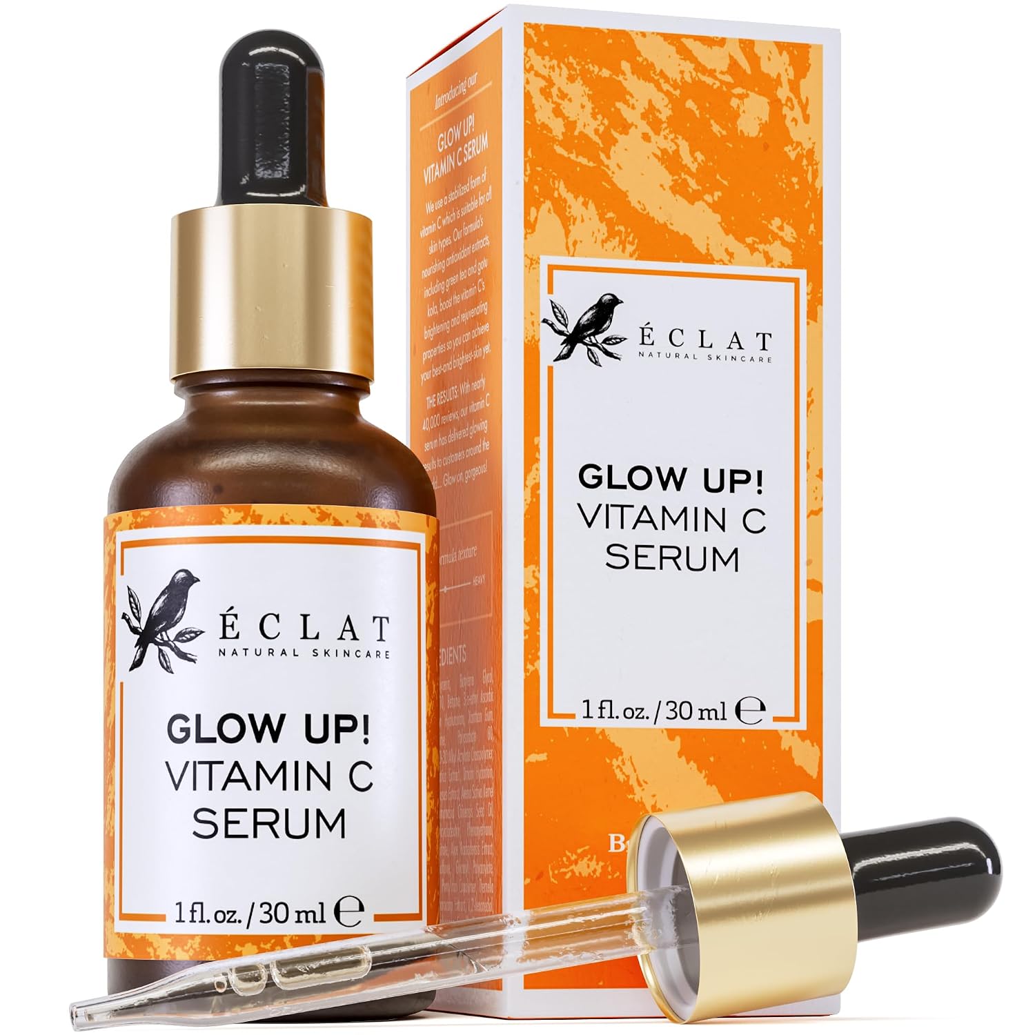 SÉRUM VITAMINA C ECLAT SKINCARE ÁCIDO FERÚLICO E VITAMINA E 30ML - 1