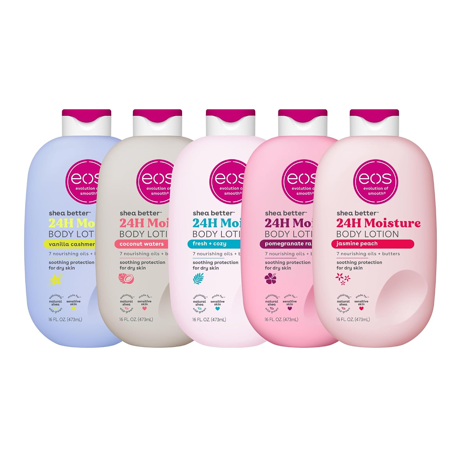 BUNDLE DE LOCIONES CORPORALES EOS SHEA BETTER - TODOS LOS AROMAS - 1