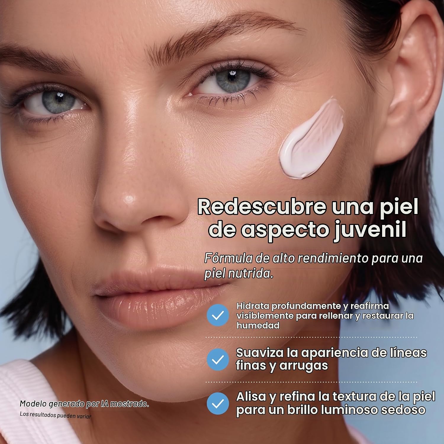 CREMA FACIAL HIDRATANTE SIMPLYVITAL RETINOL COLÁGENO ÁCIDO HIALURÓNICO 50ML - 2