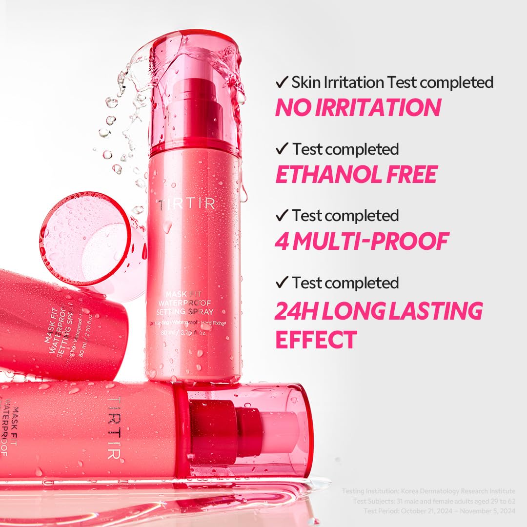 FIJADOR DE MAQUILLAJE TIRTIR WATERPROOF SETTING SPRAY 24 HORAS - 5