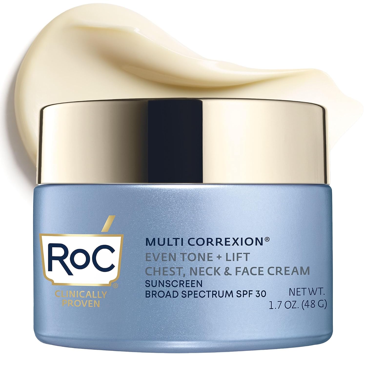 CREMA HIDRATANTE ROC MULTI CORREXION 5 EN 1 PARA ROSTRO, CUELLO Y ESCOTE SPF 30 1.7 OZ - 1