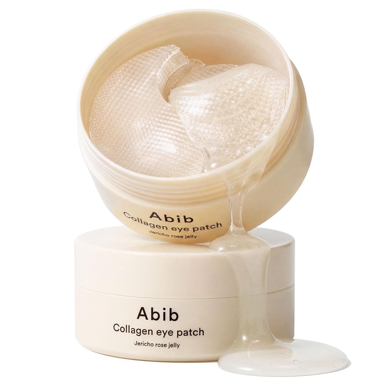 MASCARILLA FACIAL ABIB VEGAN COLLAGEN EYE PATCHES CON JERICHO ROSE, 60 UNIDADES - 1