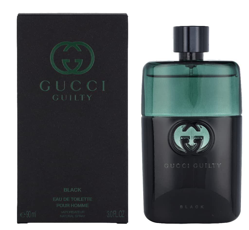 PERFUME GUCCI GUILTY BLACK POUR HOMME EDT SPRAY 90 ML - 1