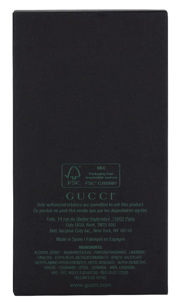 PERFUME GUCCI GUILTY BLACK POUR HOMME EDT SPRAY 90 ML - 4