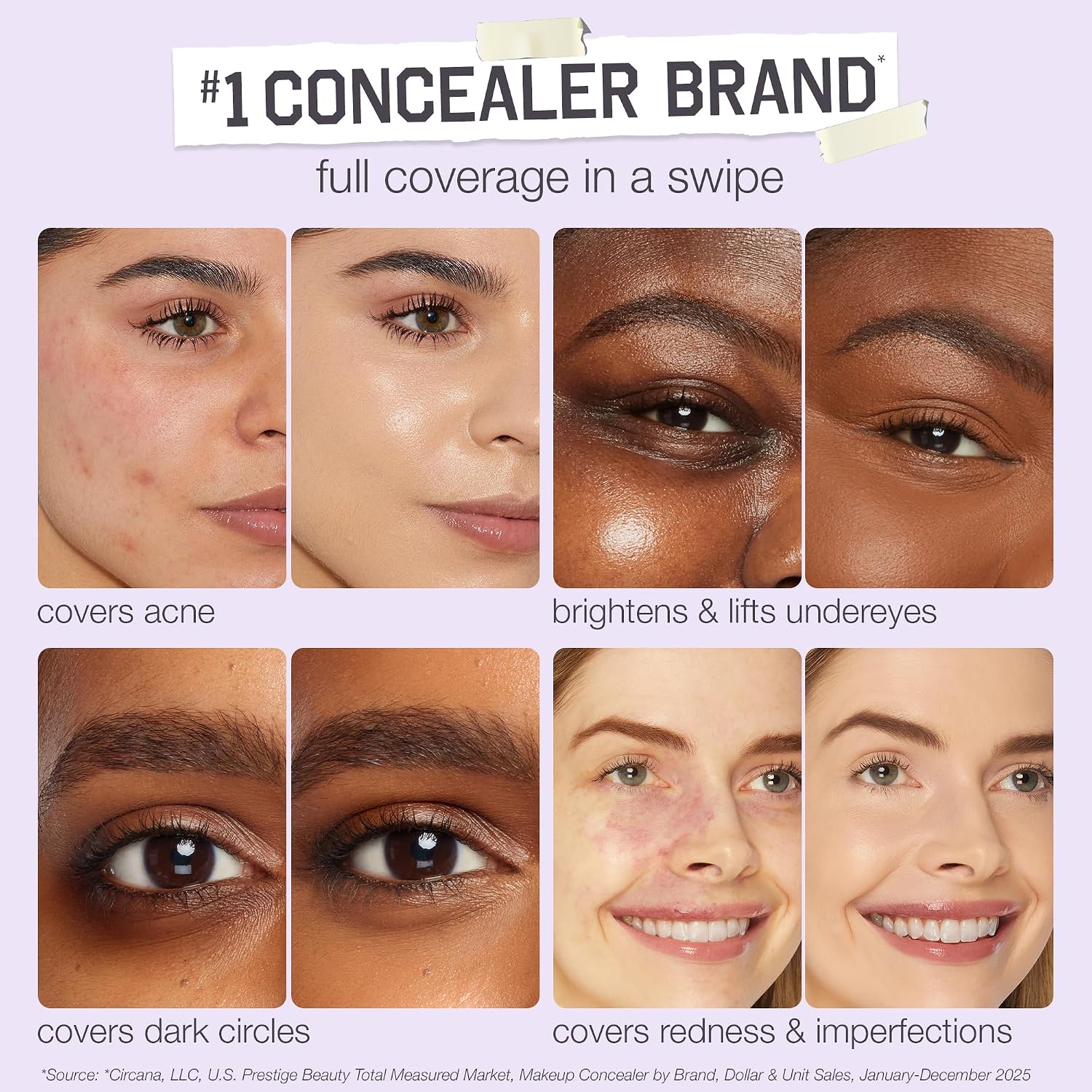CORRECTOR TARTE SHAPE TAPE CONCEALER COBERTURA COMPLETA ACABADO MATE - 4