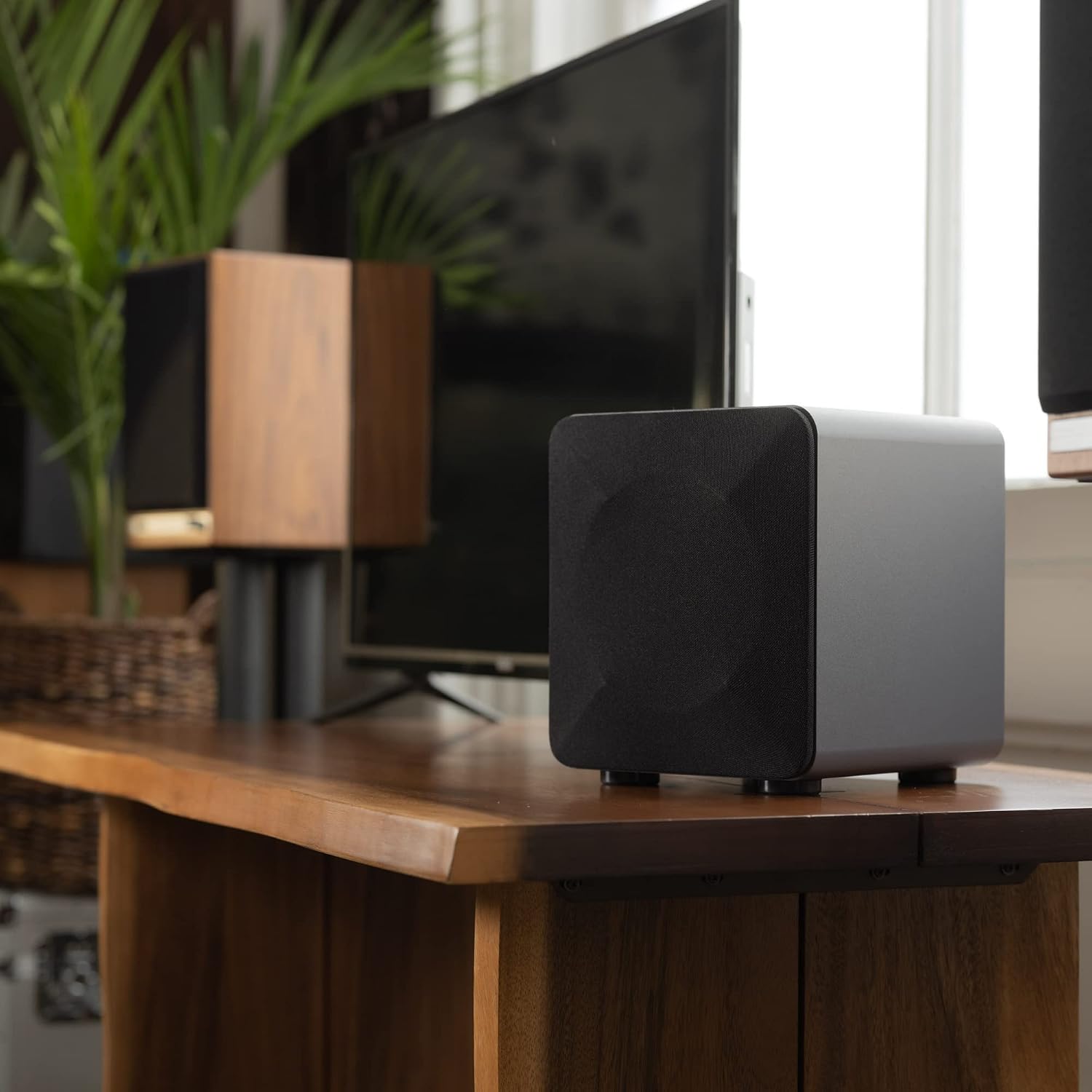 SUBWOOFER AUDIOENGINE S6 MINI 210W GRIS ESPACIAL - 5