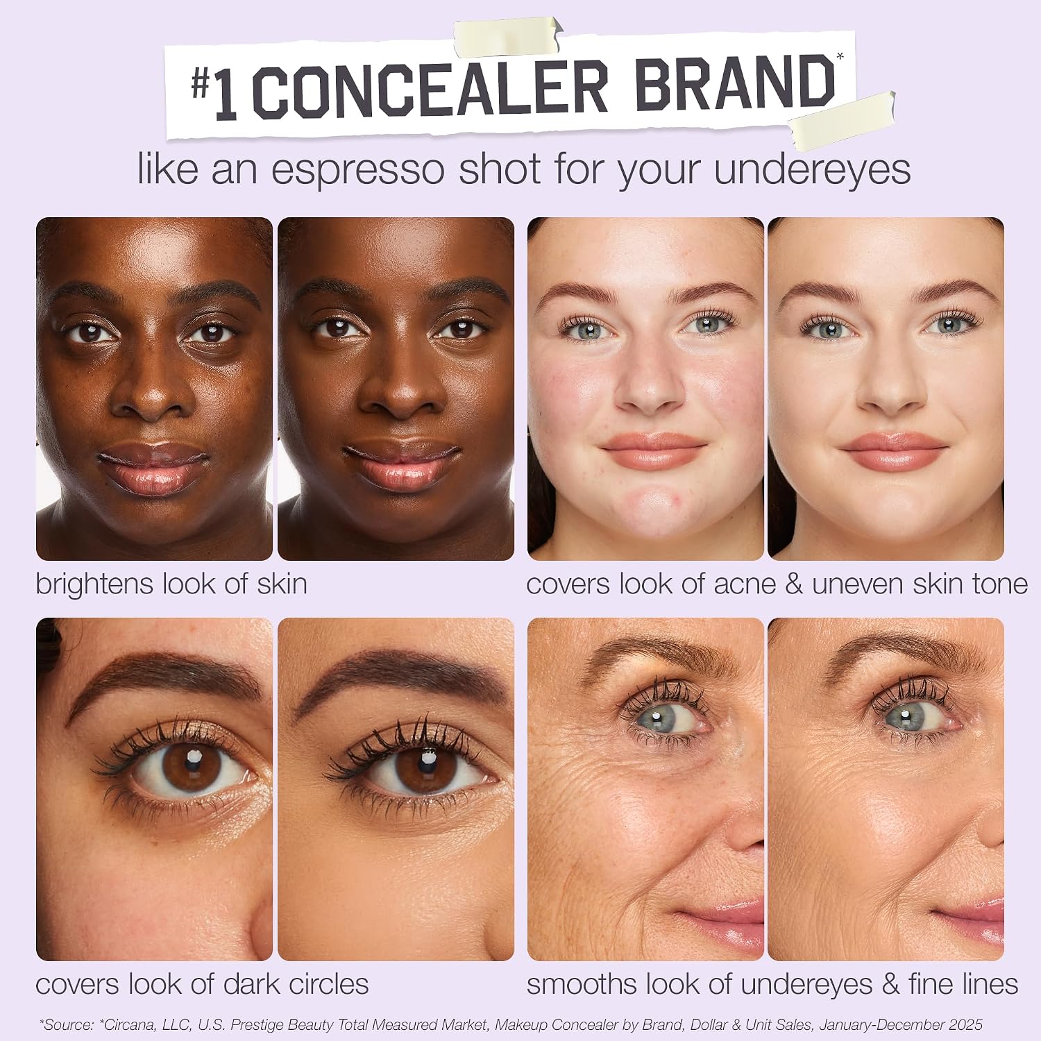 CORRECTOR TARTE SHAPE TAPE ULTRA CREAMY FULL COVERAGE - 4