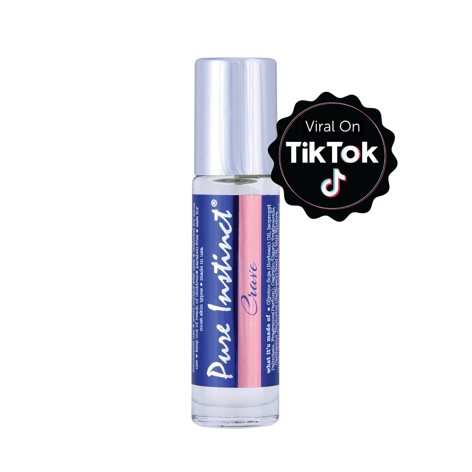 PERFUME ROLL-ON PURE INSTINCT CRAVE CON FEROMONAS PARA MUJER - 2