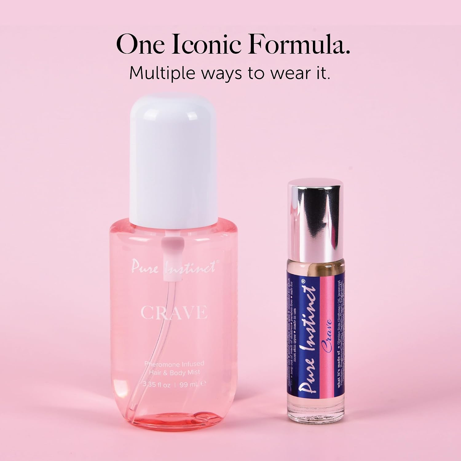 PERFUME ROLL-ON PURE INSTINCT CRAVE CON FEROMONAS PARA MUJER - 5
