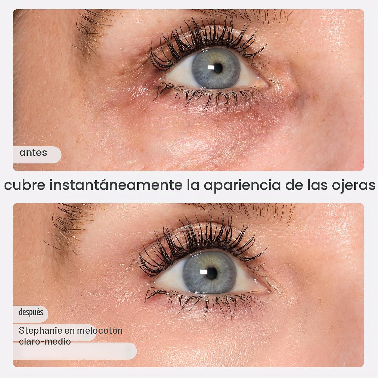 CORRECTOR DE OJERAS TARTE COLORED CLAY CC UNDEREYE FULL COVERAGE LIGHT-MEDIUM PEACH - 3