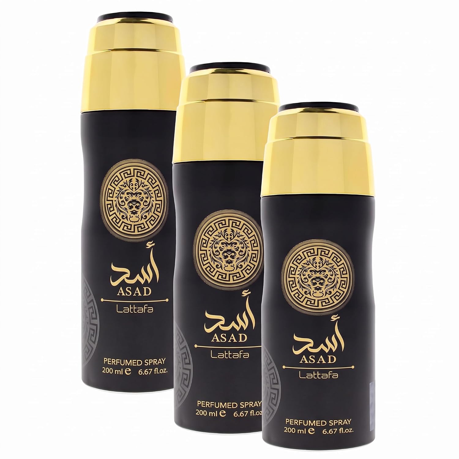 SET DE EAU DE PARFUM LATTAFA ASAD 5TH ANNIVERSARY EDITION PARA HOMBRE 2 X 100 ML - 5