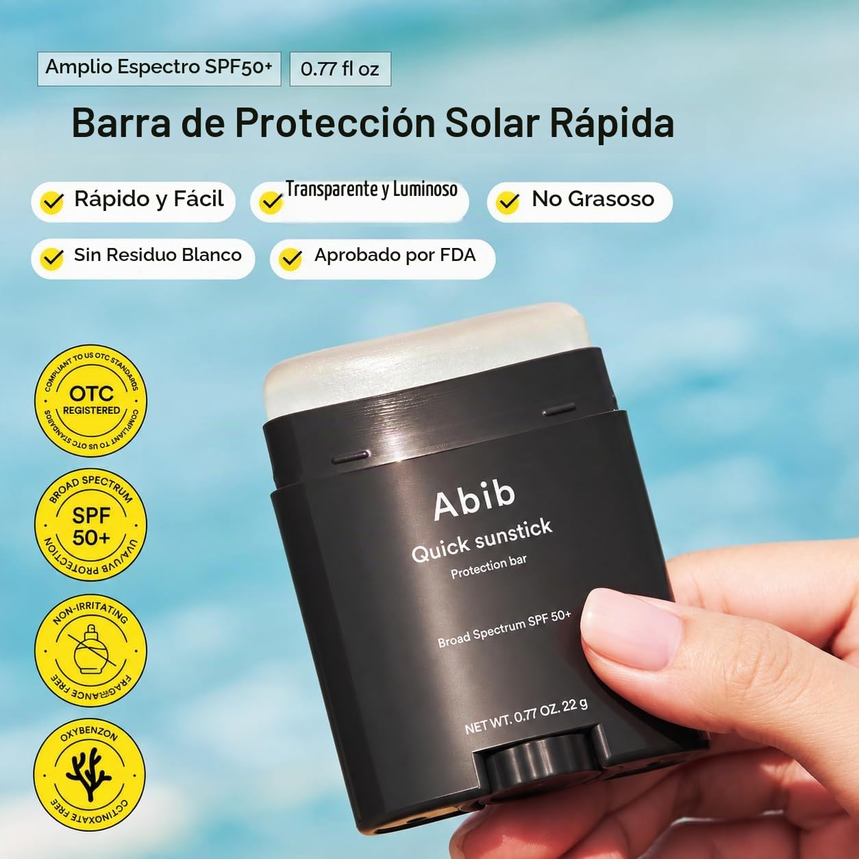 PROTECTOR SOLAR ABIB QUICK SUNSTICK PROTECTION BAR SPF50+ 22 G - 2