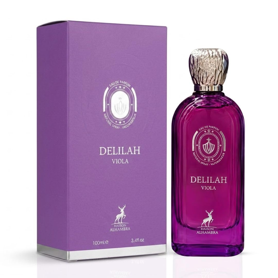 PERFUME MAISON ALHAMBRA DELILAH VIOLA EDP 100ML - 1