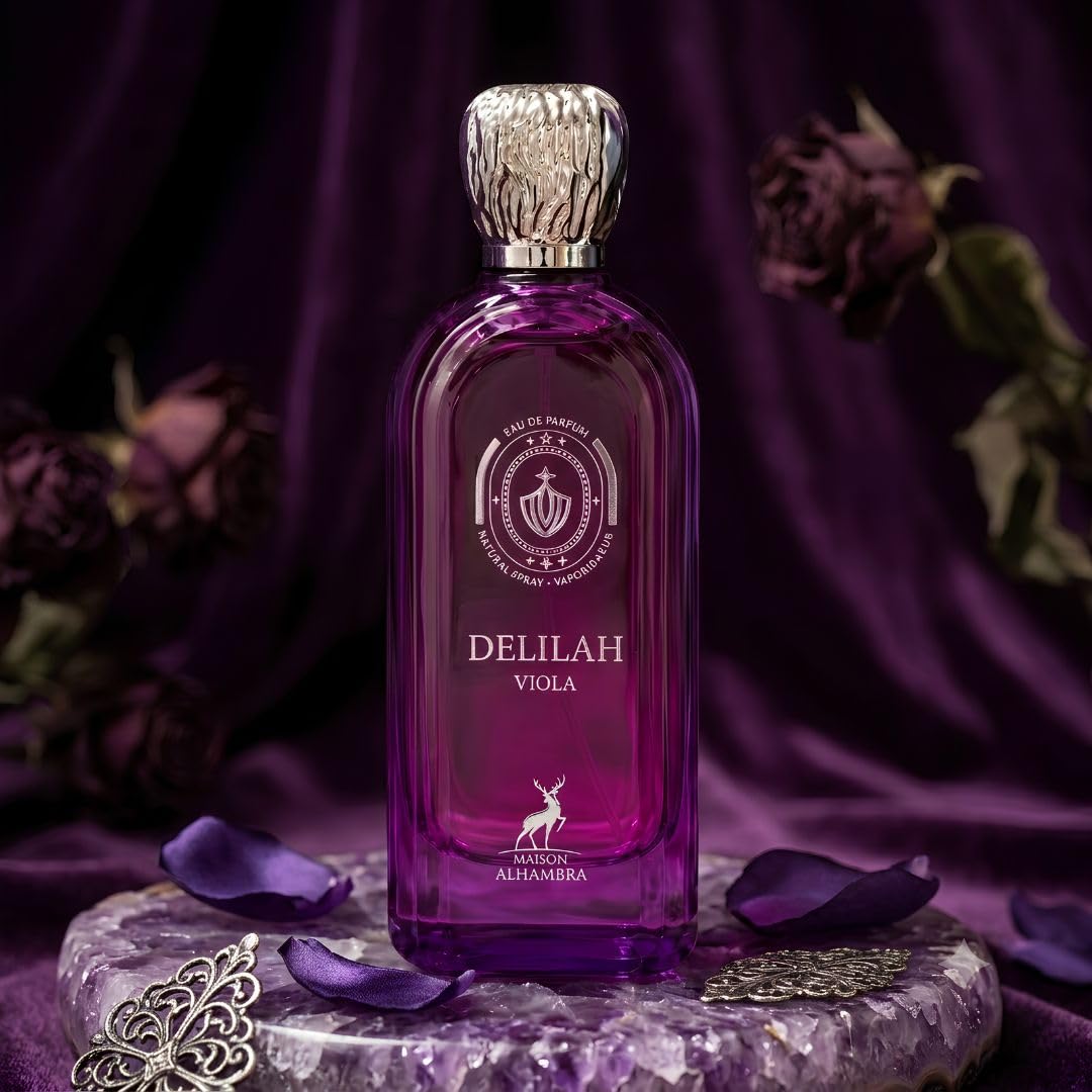 PERFUME MAISON ALHAMBRA DELILAH VIOLA EDP 100ML - 4