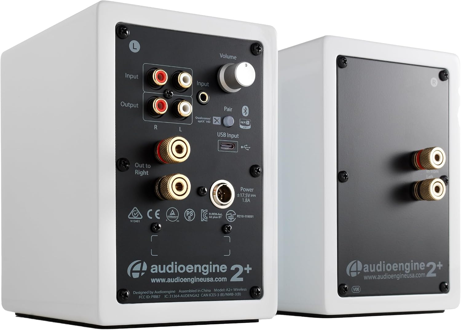 PARLANTE AUDIOENGINE A2 GEN3 WIRELESS BLUETOOTH 5.4 ADAPTATIVO - 2