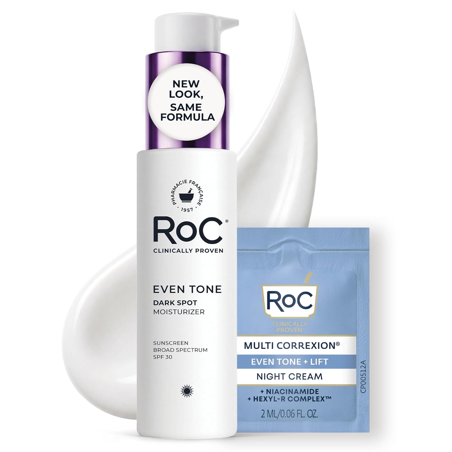 HIDRATANTE FACIAL ROC NIACINAMIDA SPF 30 TONO UNIFORME + LIFT - 1