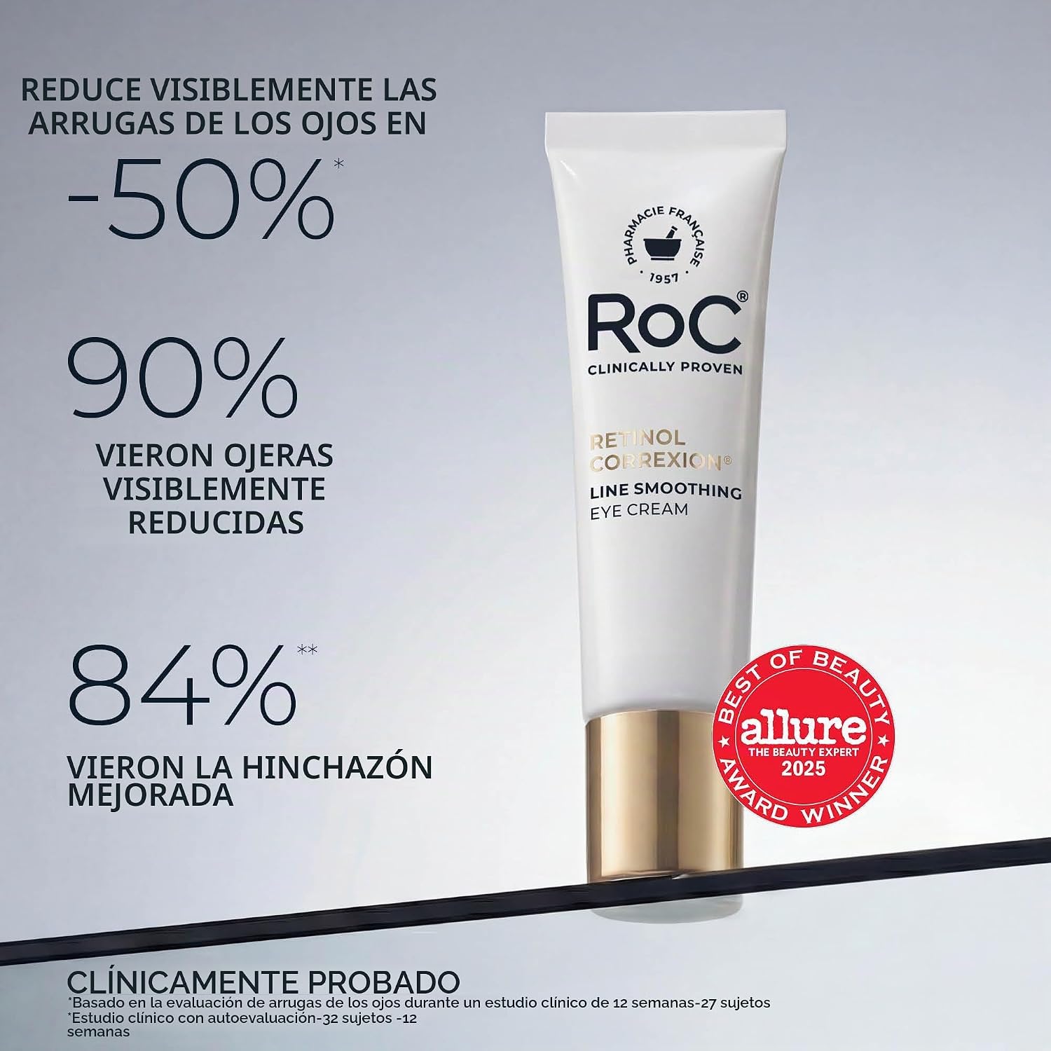 CREMA PARA CONTORNO DE OJOS ROC RETINOL CORREXION 0.5 OZ - 3