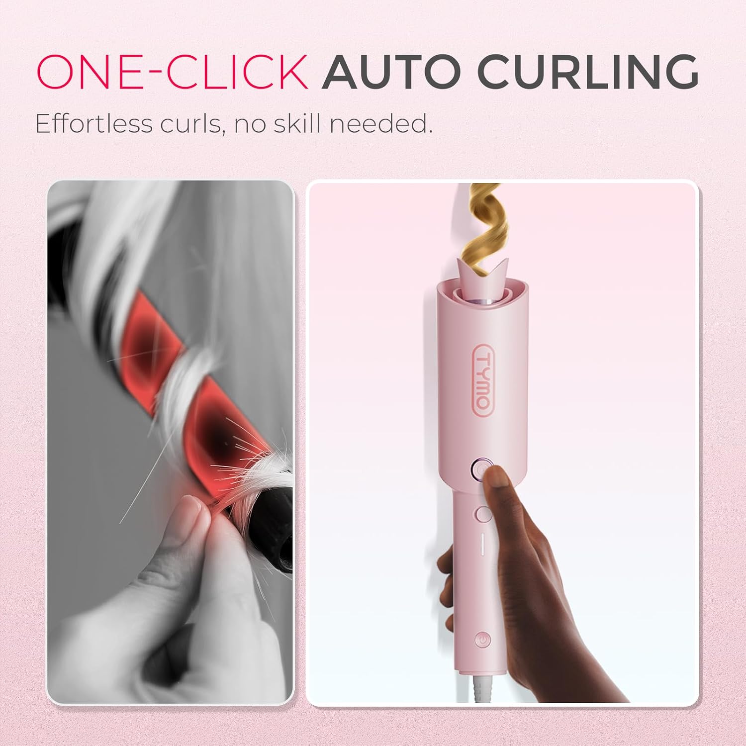 RIZADOR DE CABELLO AUTOMÁTICO TYMO CURLPRO 1 PULGADA - 2