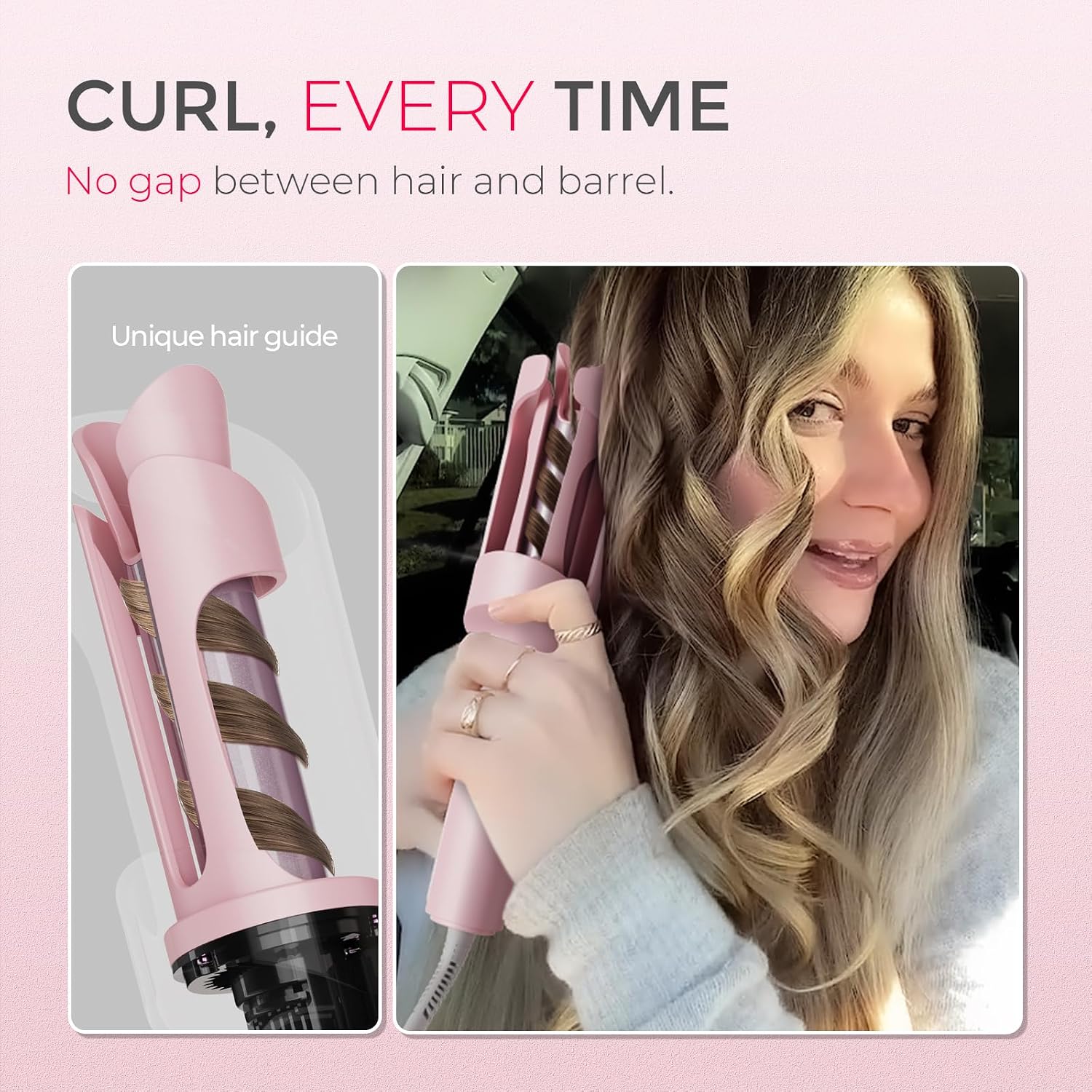RIZADOR DE CABELLO AUTOMÁTICO TYMO CURLPRO 1 PULGADA - 4