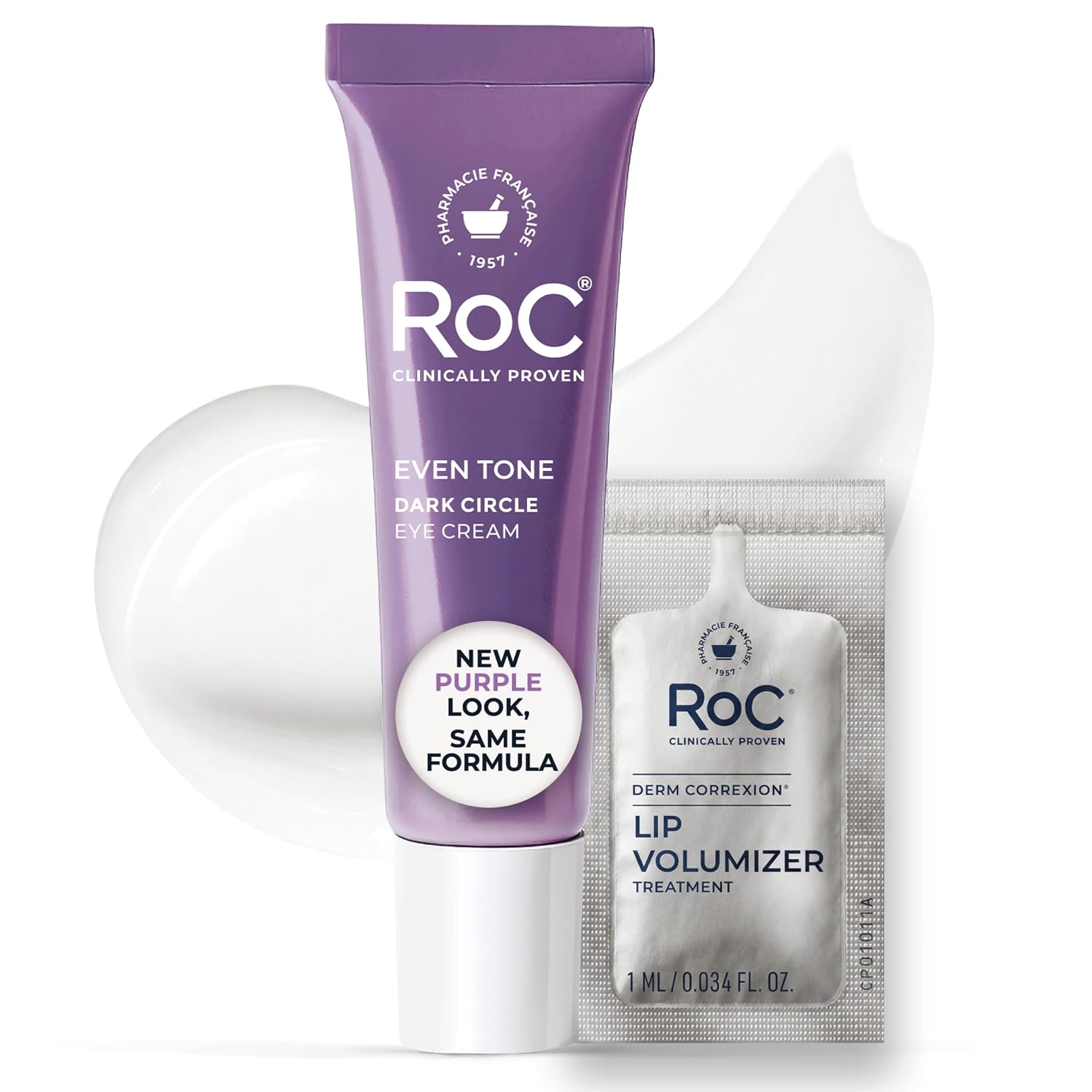 CREMA PARA CONTORNO DE OJOS ROC MULTI CORREXION 5 EN 1 TONO UNIFORME + LIFTING 0.5OZ - 1