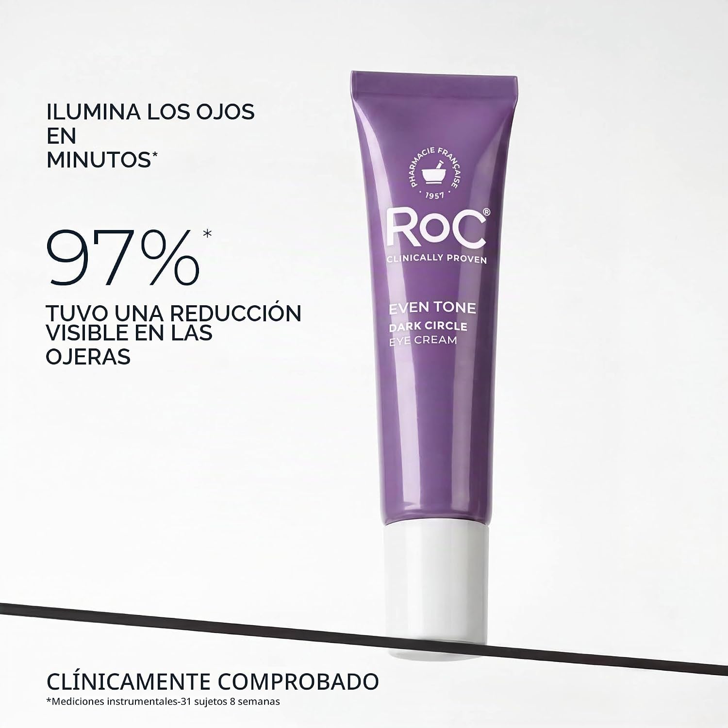 CREMA PARA CONTORNO DE OJOS ROC MULTI CORREXION 5 EN 1 TONO UNIFORME + LIFTING 0.5OZ - 4