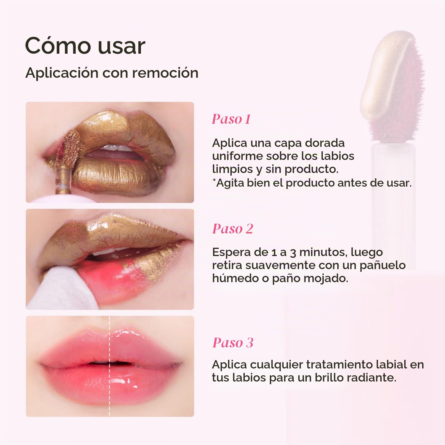 TINTE DE LABIOS APRILSKIN HERO ALL DAY PLUMPING LIP STAIN ROSE PINK - 5