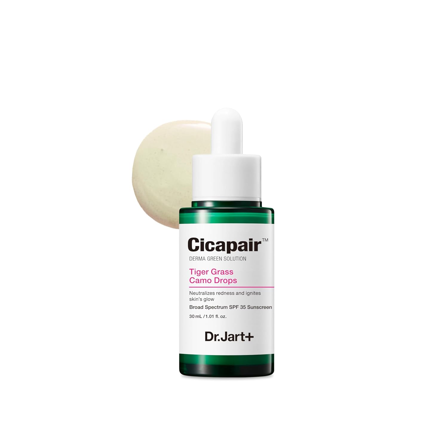 SÉRUM CORRECTOR DE ROJECES DR.JART+ CICAPAIR TIGER GRASS CAMO DROPS 30ML - 1