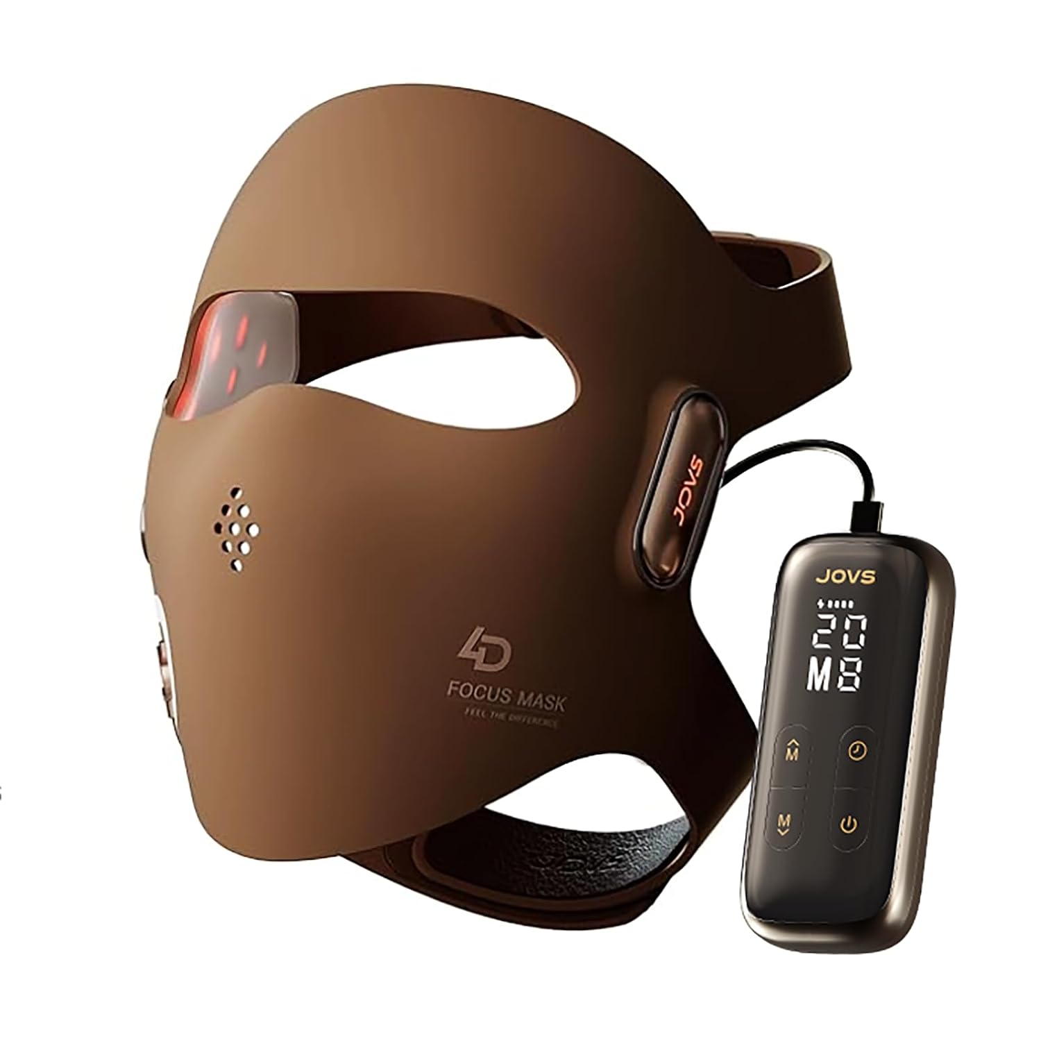 MASCARILLA FACIAL JOVS 4D LASER LIGHT THERAPY CON TECNOLOGÍA DE LUZ ROJA - 1