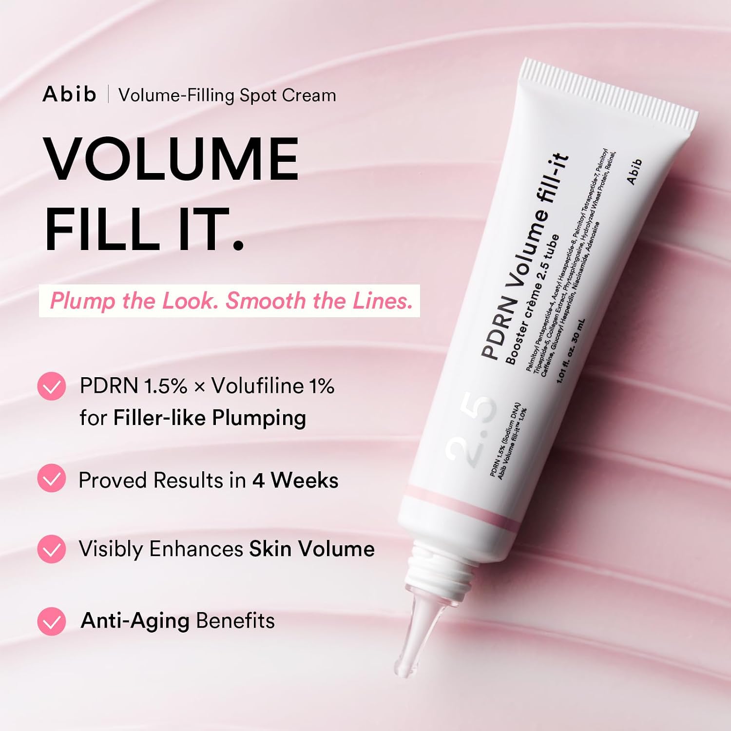 CREMA ABIB PDRN VOLUME FILL-IT BOOSTER 1.01 FL OZ - 2