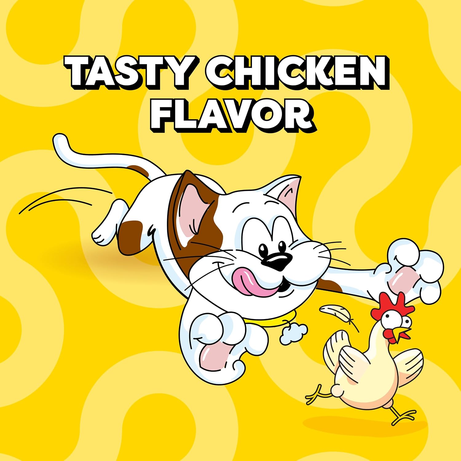 TEMPTATIONS CLASSIC SNACKS PARA GATOS SABOR POLLO 48 OZ - 5
