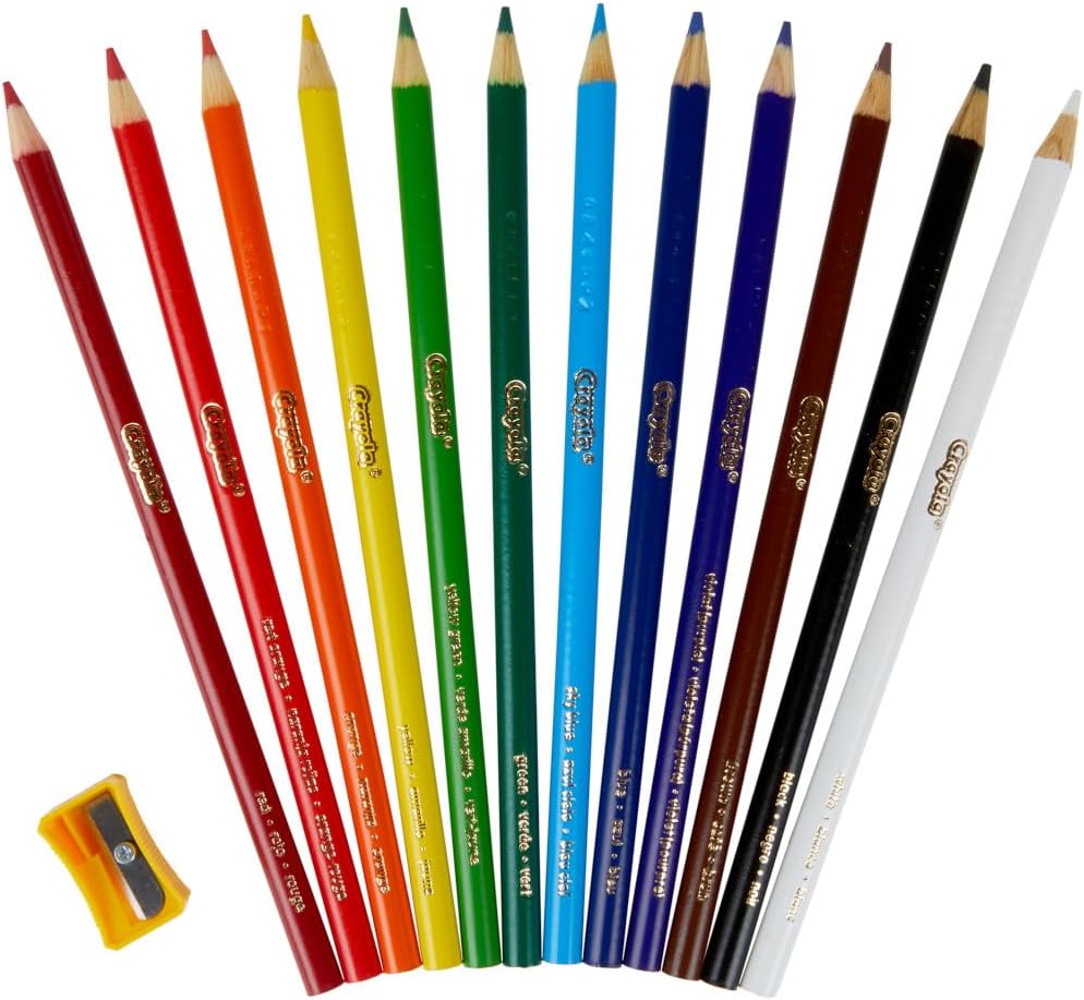 LÁPICES DE COLOR CRAYOLA CLASSPACK 240 PIEZAS 12 COLORES - 5