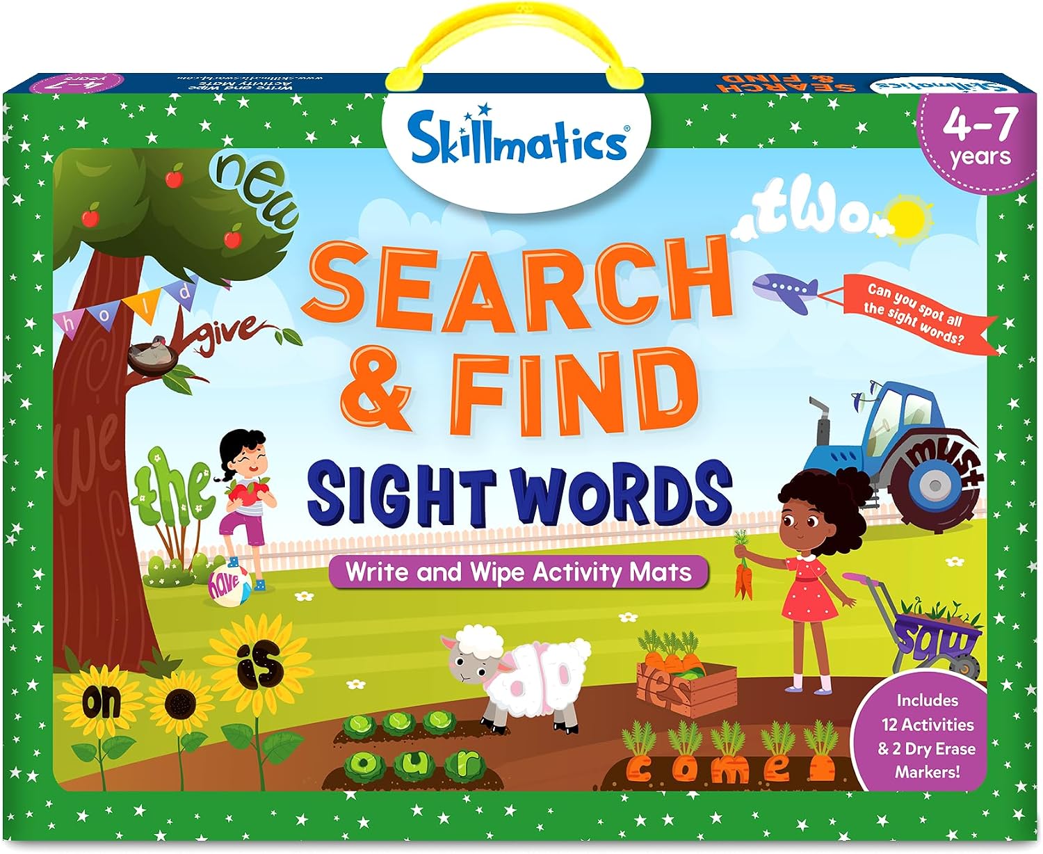 TABLEROS REUTILIZABLES SEARCH AND FIND SIGHT WORDS SKILLMATICS - 1