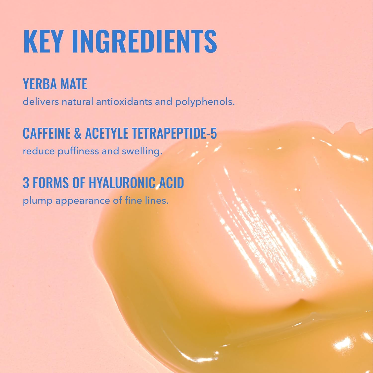 GEL CONTORNO DE OJOS GOOD MOLECULES YERBA MATE WAKE UP PACK 3 X 15 ML - 3