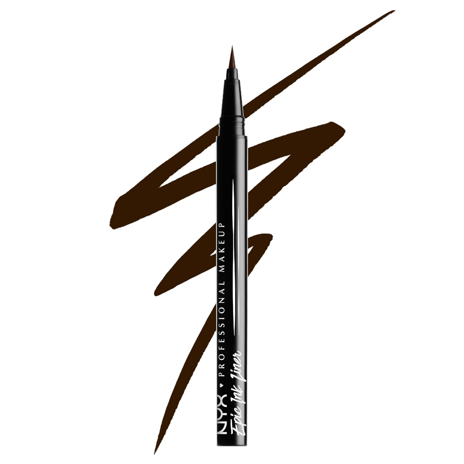 DELINEADOR LÍQUIDO EPIC INK LINER MARRÓN MATE WATERPROOF NYX PROFESSIONAL MAKEUP - 1