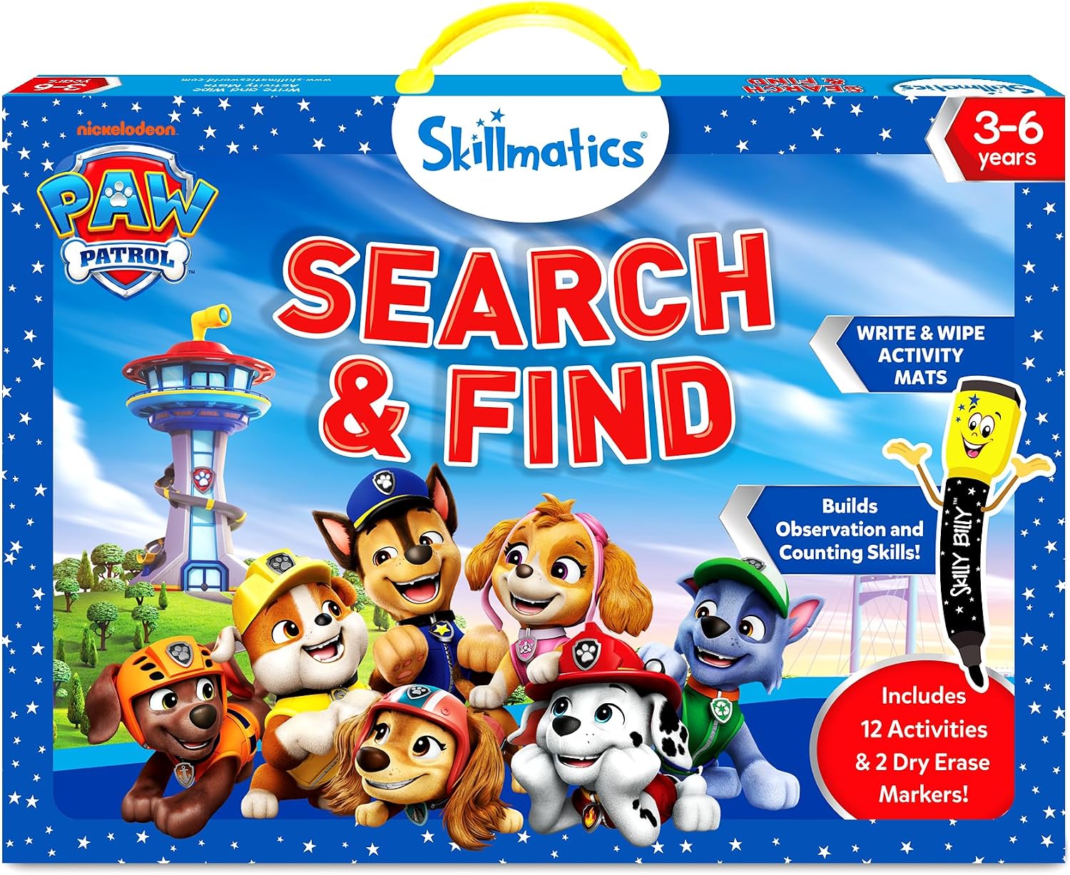 CUADERNO DE ACTIVIDADES SEARCH AND FIND PAW PATROL SKILLMATICS - 1