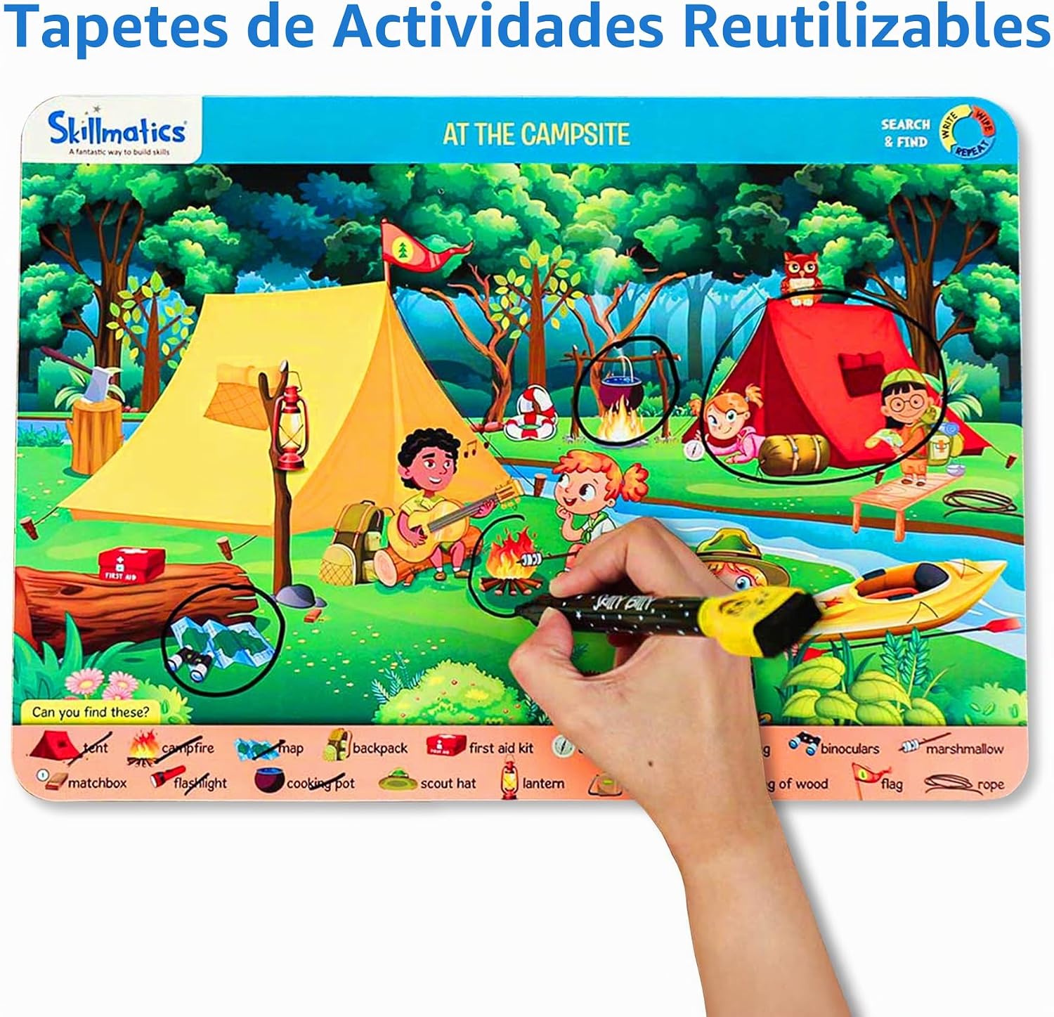 SKILLMATICS SEARCH AND FIND - TAPETES DE ACTIVIDADES PARA PREESCOLAR - 3