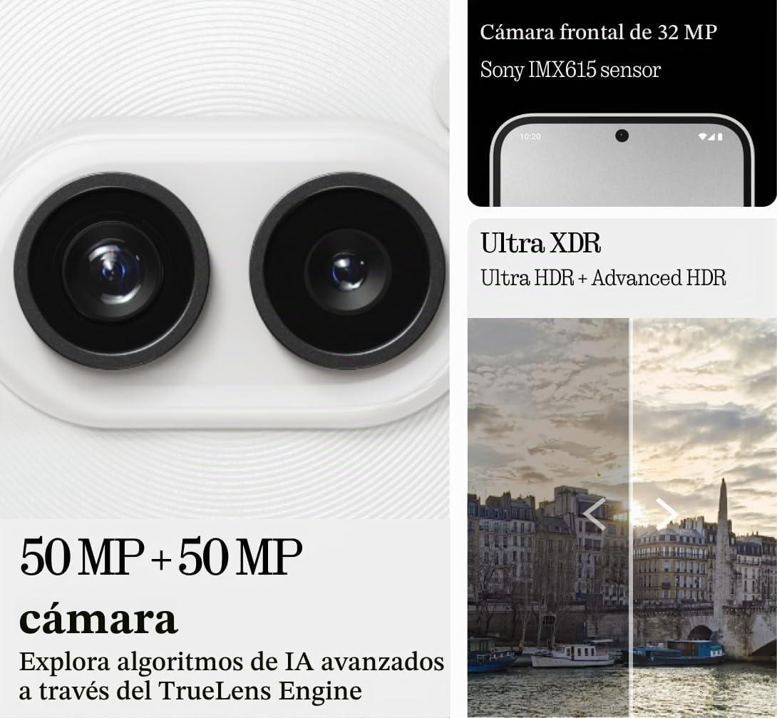 SMARTPHONE NOTHING PHONE 2A 5G DESBLOQUEADO 8GB RAM 128GB ALMACENAMIENTO NEGRO - 3