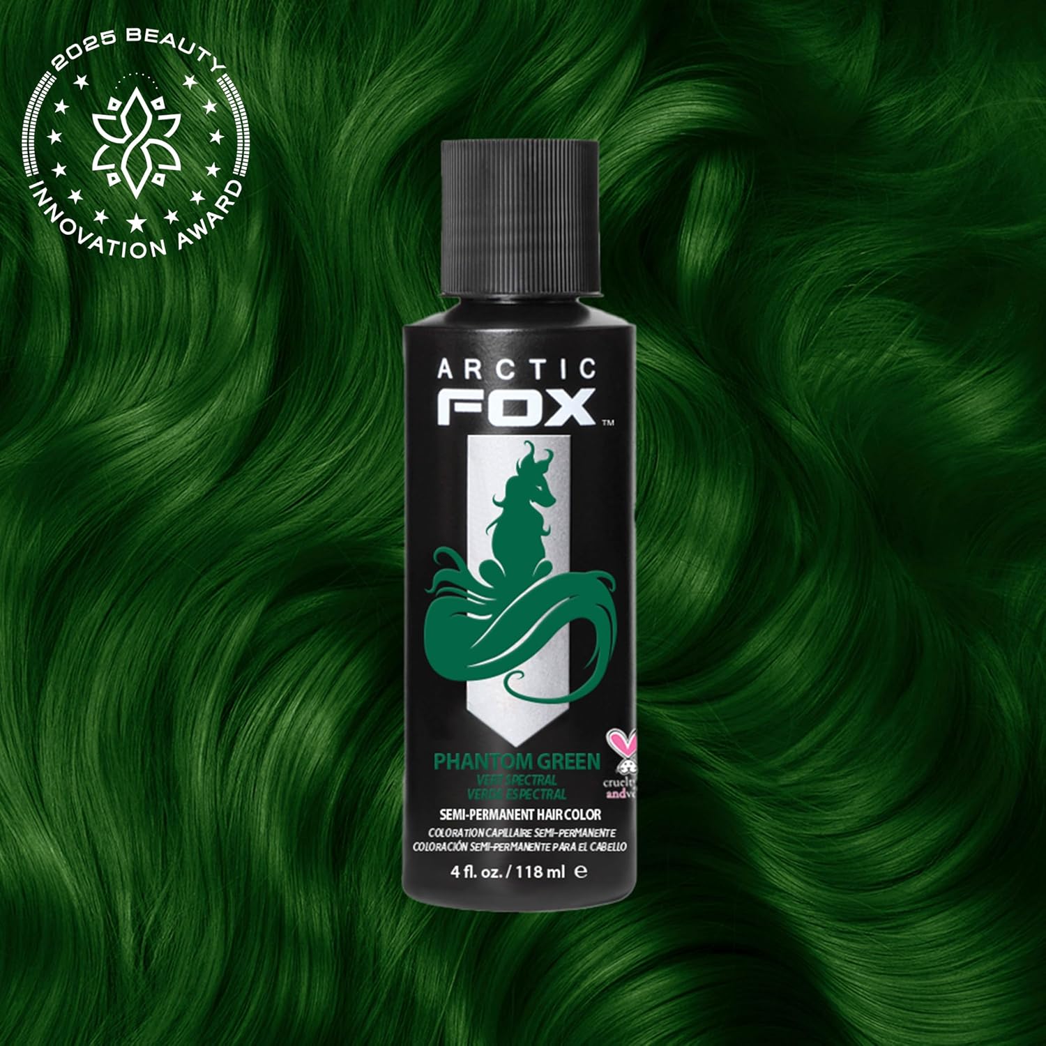 TINTURA SEMIPERMANENTE ARCTIC FOX PHANTOM GREEN 2 X 4 OZ - 2