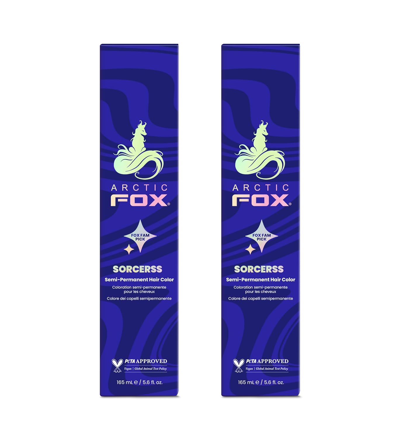 TINTURA SEMIPERMANENTE ARCTIC FOX SORCERESS AZUL MEDIANOCHE 2 X 5.6 OZ - 1