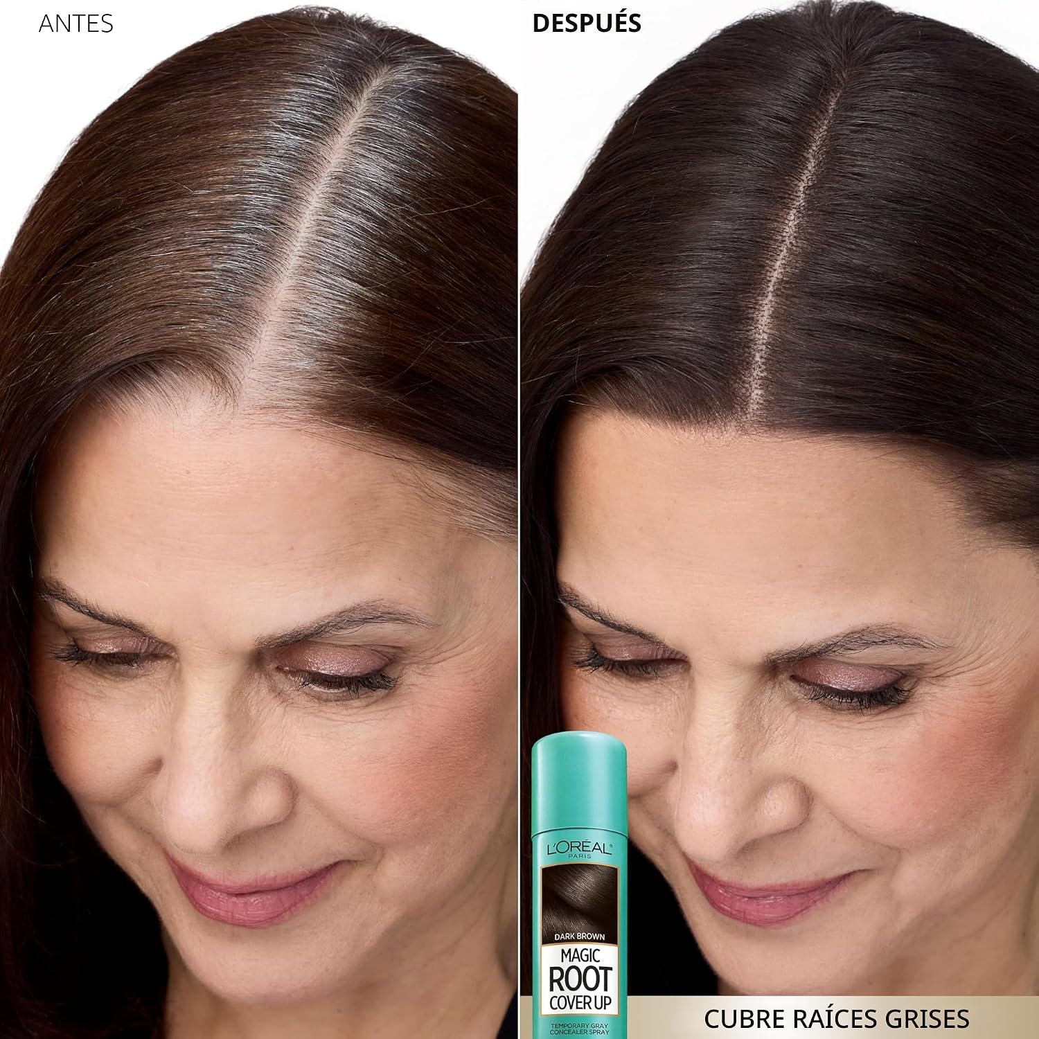 SPRAY CUBRIDOR DE RAÍCES L'OREAL PARIS MAGIC ROOT RUBIO OSCURO 59 ML PACK 2 - 4