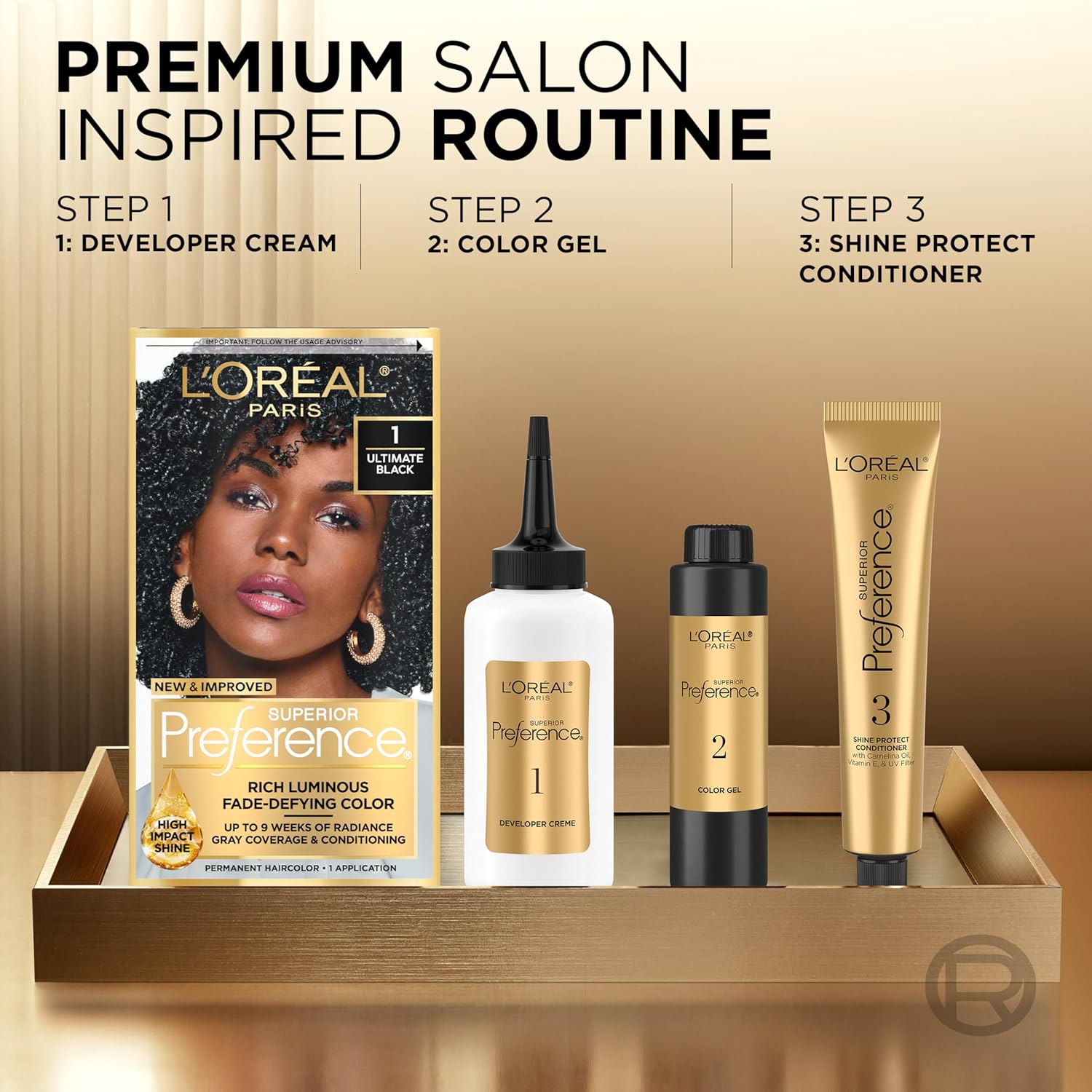 TINTURA PERMANENTE L'ORÉAL PARIS SUPERIOR PREFERENCE CASTAÑO CENIZA MEDIO 5A - 3