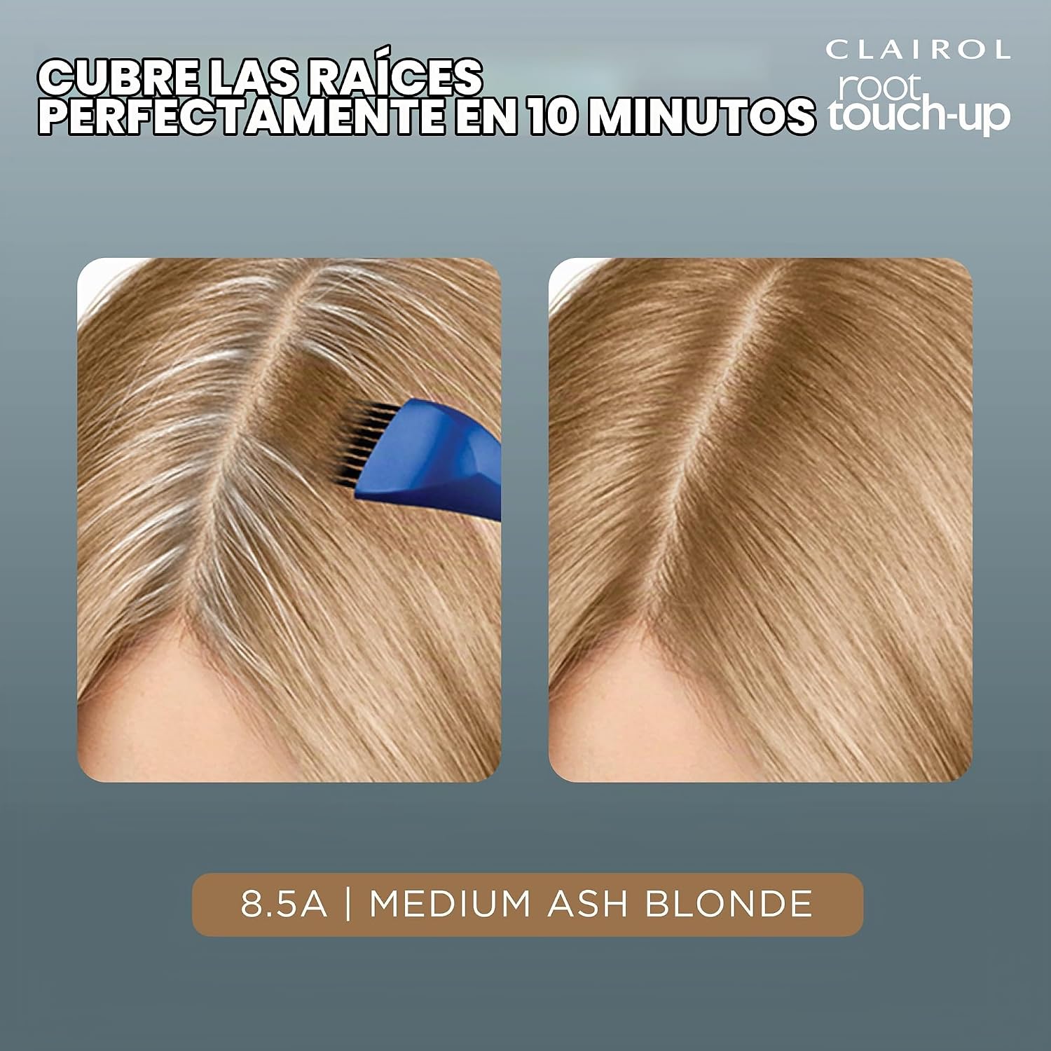 TINTURA PERMANENTE CLAIROL ROOT TOUCH UP 8.5A RUBIO CHAMPAGNE MEDIO PACK 2 - 4