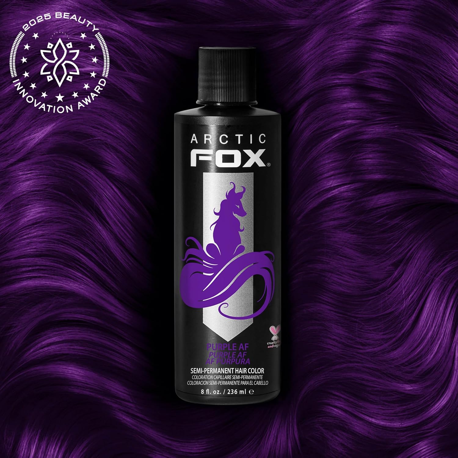 TINTURA SEMIPERMANENTE ARCTIC FOX PURPLE AF PÚRPURA 2 X 8 OZ - 2