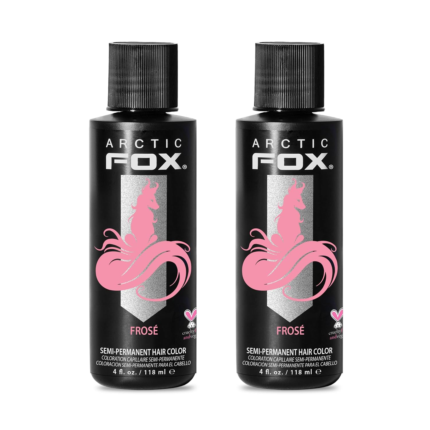 TINTURA SEMIPERMANENTE ARCTIC FOX FROSE ROSA 2 X 4 OZ - 1
