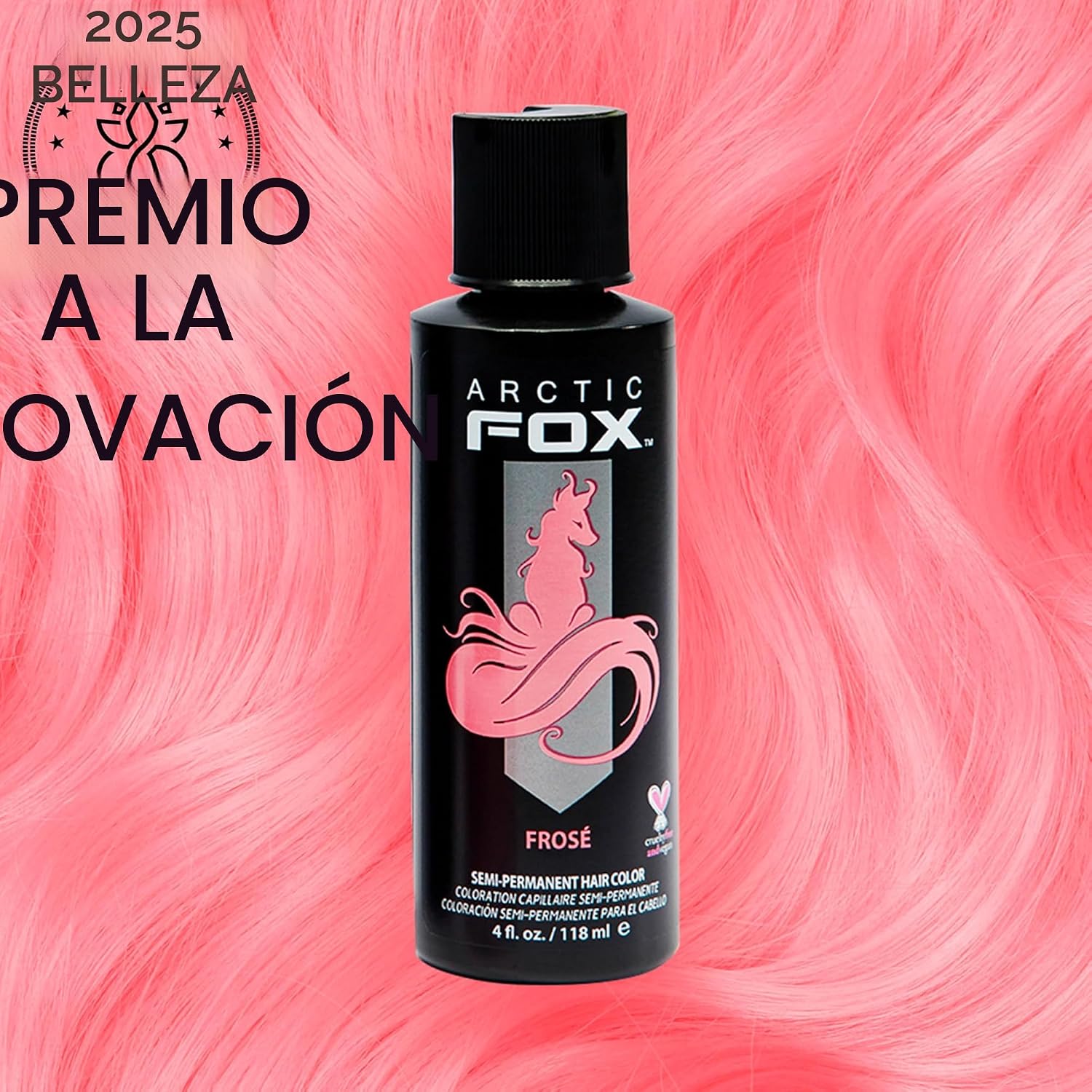 TINTURA SEMIPERMANENTE ARCTIC FOX FROSE ROSA 2 X 4 OZ - 2